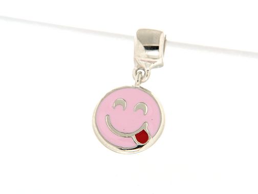 Chaos charm smile con linguaccia rosa